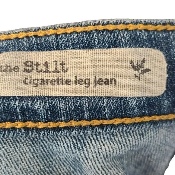 AG Adriano Goldschmeid Women's Stilt Cigarette Leg Jeans Blue Size 30 - Picture 8 of 11